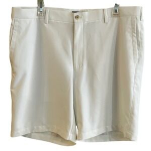 Peter‎ Millar Men's Crown Sport White Athletic Summer Golf Shorts Size 38